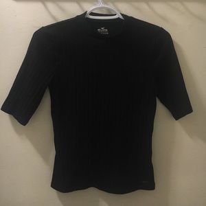 Quarter sleeve, waffle shirt.